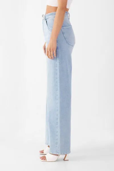 DAWN DAWN Jeans BLINK High Waist, Light blue, – Produktbild 5 von 6