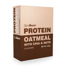 GymBeam Food GymBeam Protein-Haferflocken mit Chia und Nüssen 350 g Schokolade – Produktbild 1 von 1