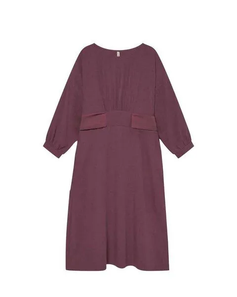 WiDDA berlin WiDDA berlin Kleid LISANNE Beere aus ECOVERO® – Produktbild 1 von 3