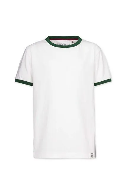 Band of Rascals Band of Rascals Ringer T-Shirt, White-dark-green, – Produktbild 2 von 4