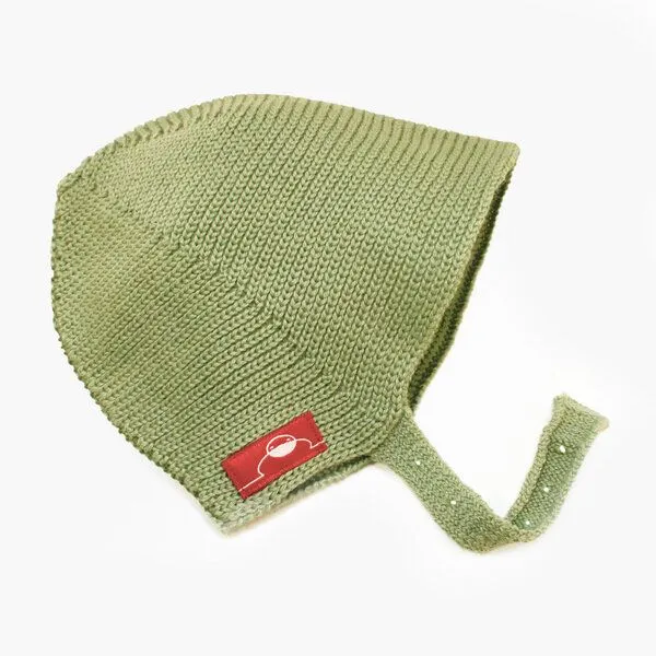 vincente vincente Haube aus Wolle (Merino), Matchagrün, – Produktbild 2 von 2