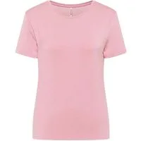 Tranquillo tranquillo Damen-T-Shirt mit Rundhalsausschnitt aus Tencel, vintage pink, Gr. L – Produktbild 1 von 1