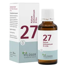 Biochemie Pflüger Schüßler Biochemie Pflüger 27 Kalium bichromic.D 6 Tropfen – Produktbild 1 von 1