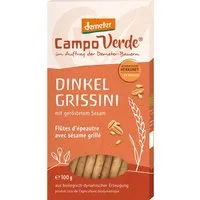 Campo Verde Campo Verde Bio-Dinkel-Grissini mit geröstetem Sesam, 100 g – Produktbild 1 von 1