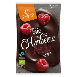 Landgarten Landgarten Himbeeren in Zartbitterschokolade – Produktbild 2 von 2