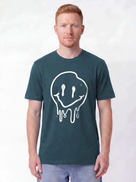 watapparel watapparel T-Shirt Unisex Smiley, Stargazer, – Produktbild 2 von 2