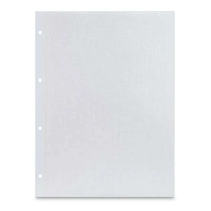 Hama Hama Fotokarton mit Pergamin, 23,3x31 cm, gelocht, 25 Blatt, Weiß – Produktbild 1 von 2