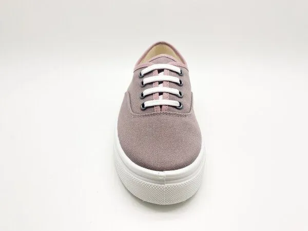 thies Veganer Sneaker "thies ® Natural Dye Plim" aus Biobaumwolle, Mulberry (violett), – Produktbild 3 von 4