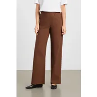 LAURIE LAURIE Damen vegan Hose Donna Locker Sitzend Mittellang Downtown Braun, Braun, – Produktbild 1 von 1
