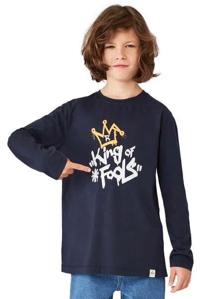 Band of Rascals Band of Rascals King of Fools Longsleeve, Navy, – Produktbild 1 von 4