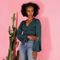 ManduTrap ManduTrap Tencel Wickelshirt Runa/petrol – Produktbild 1 von 1