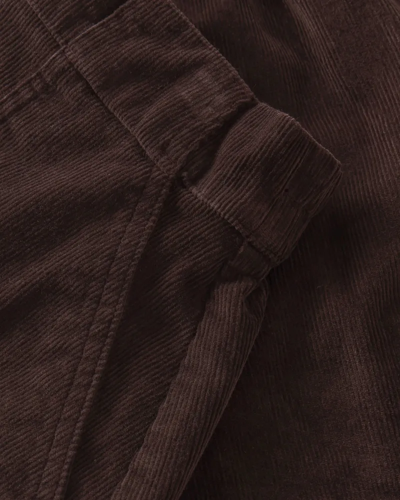 KnowledgeCotton Apparel KnowledgeCotton Apparel Damen vegan Rock Cord Chocolate Torte Braun, Braun, – Produktbild 4 von 4