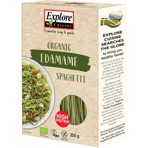 Explore Cuisine Explore Cuisine Spaghetti aus Edamamebohnen bio (200g) – Produktbild 1 von 1