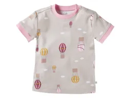 HANS NATUR Kinder T-Shirt Bio-Baumwolle Ballon rosa Gr.98/104 – Produktbild 1 von 1