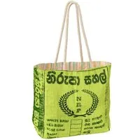 Rice&Carry Rice&Carry RICE & CARRY Strandtasche mit Kordel, Limette, – Produktbild 1 von 1