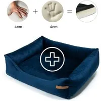 Rexproduct Rexproduct Otto Orthopädisches Hundebett Dunkelblau S-XL dunkelblau XL, Dunkelblau, – Produktbild 1 von 1