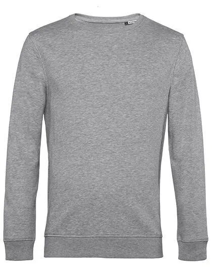 B&C Collection B&C Collection Unisex Sweatshirt Pullover in 20 verschiedenen Farben, Heather grey, – Produktbild 2 von 3