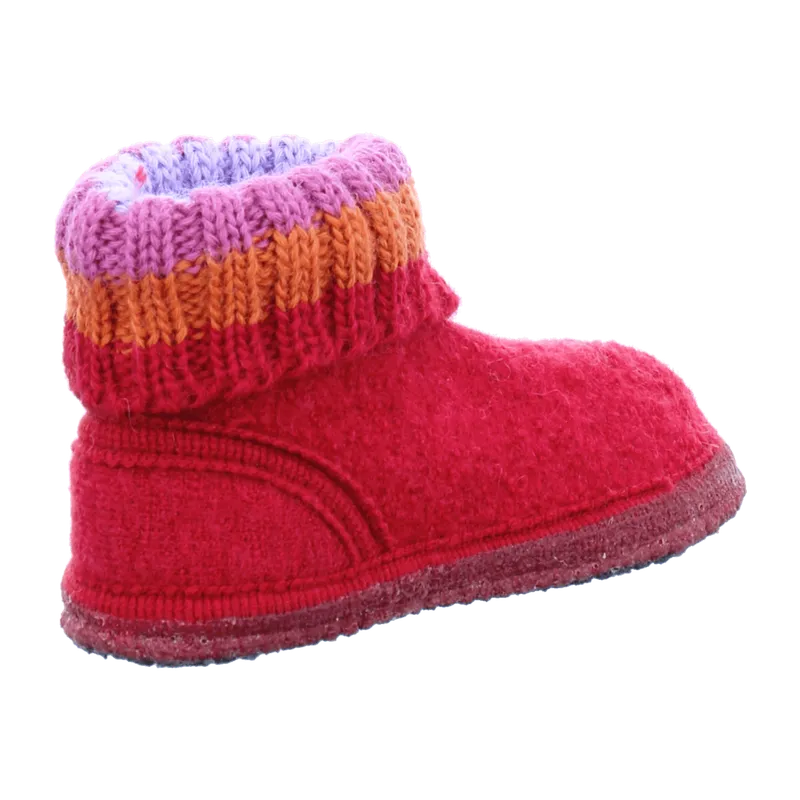 Haflinger Haflinger Hüttenschuhe "Paul" rot – Produktbild 6 von 8