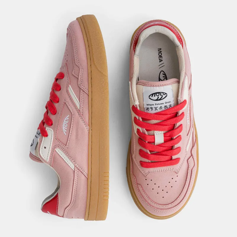MoEa MoEa Herren vegan Sneaker Origin Low Rosa Beige, Beige, – Produktbild 2 von 2
