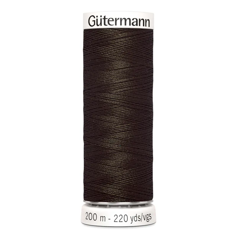 Gütermann Gütermann Allesnäher 200m 674 Braun – Produktbild 1 von 1