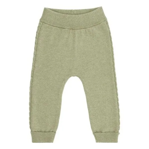 Sense Organics sense-organics Baby Hose Pablo von Sense Organics, Olive, Glattstrick GOTS – Produktbild 1 von 3