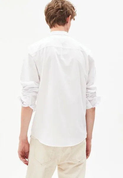 ARMEDANGELS ARMEDANGELS QUAADI - Herren Hemd Regular Fit aus Bio-Baumwolle, White, – Produktbild 3 von 3