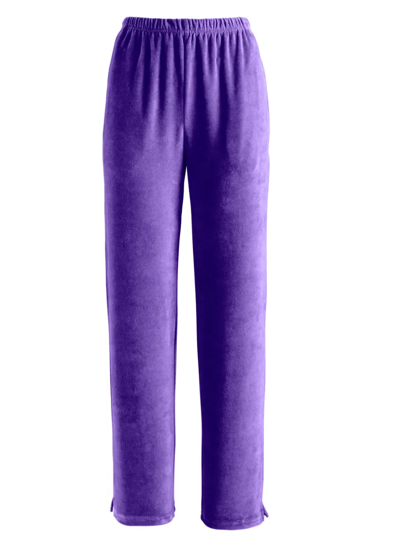 feel good Nickihose lila, Lila, – Produktbild 1 von 3