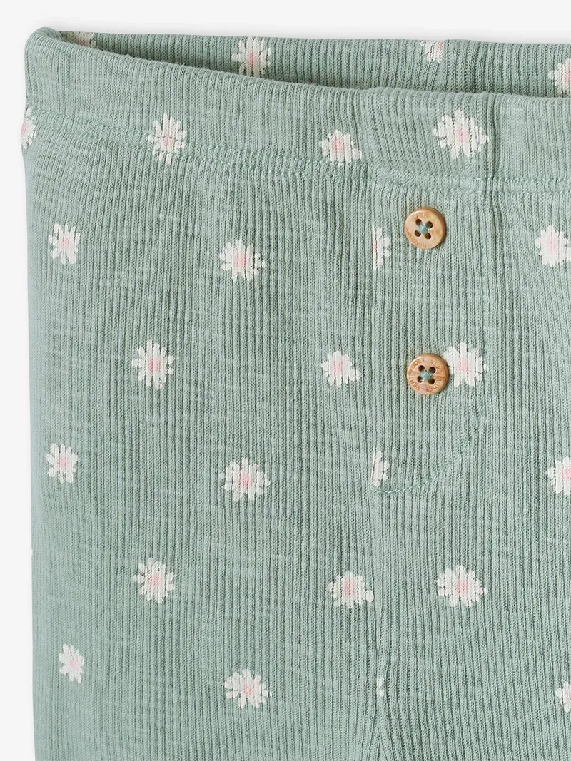 Vertbaudet Baby Leggings salbei, Salbeigrün, – Produktbild 2 von 2