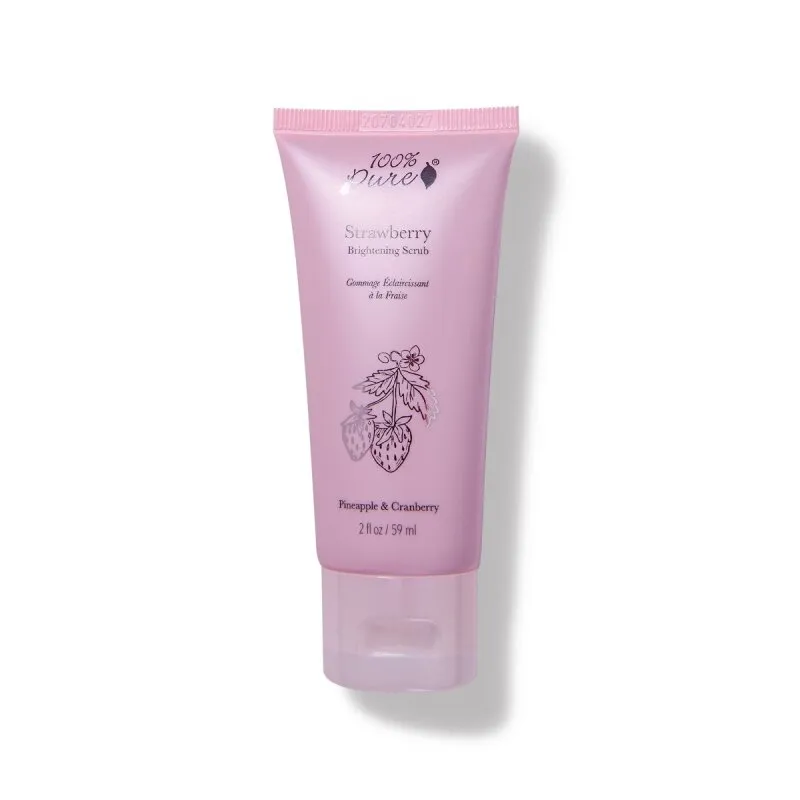 100% PURE® - Purity Cosmetics Strawberry Brightening Scrub - Gesichtspeeling – Produktbild 1 von 1