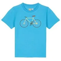 watabout kids watabout.kids T-Shirt Kinder Yellow Bike, Aqua blue, – Produktbild 1 von 1