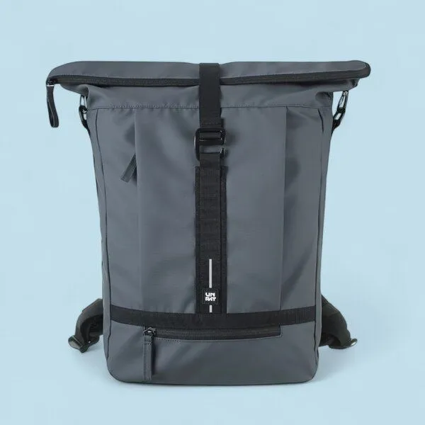 UNRAT REAL OCEAN PLASTIC Unrat Real Ocean Plastic Rolltop Rucksack #1 Dust – Produktbild 1 von 4