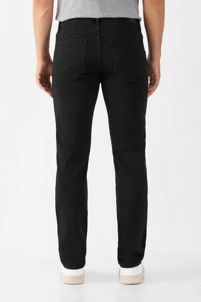 DAWN DAWN Jeans DUSK Regular Straight Classic, Black/black, – Produktbild 4 von 4