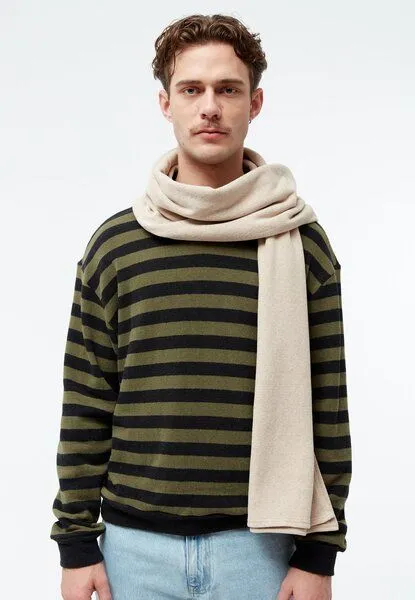 Givn Berlin Givn Berlin Schal GBDANA aus recycelter Baumwolle, Light beige, – Produktbild 1 von 4