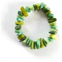 Mekhada Mekhada Tagua Armband RAKIRA, Grün, – Produktbild 1 von 1