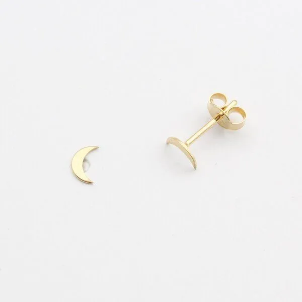 Jewelberry Jewelberry Tiny Moon, Gold (vergoldet), – Produktbild 2 von 2