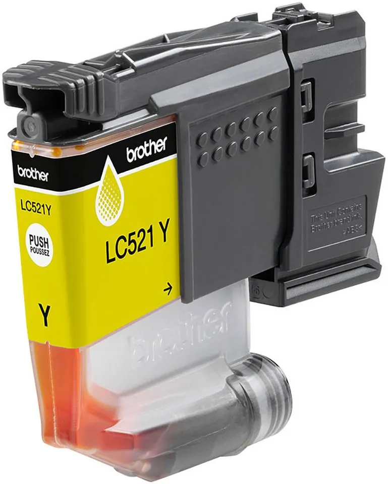 Brother Brother Tintenpatrone LC-521Y gelb – Produktbild 8 von 8