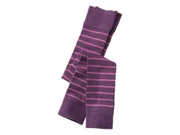 grödo Kinder Leggings dunkellila-geringelt Gr.7-8 – Produktbild 1 von 1