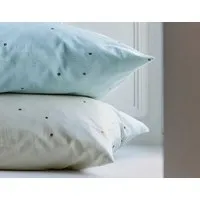Cotonea Cotonea Bio-Bettwäsche Dancing Dots, Design: dancing dots | wasserblau (blau), – Produktbild 1 von 1
