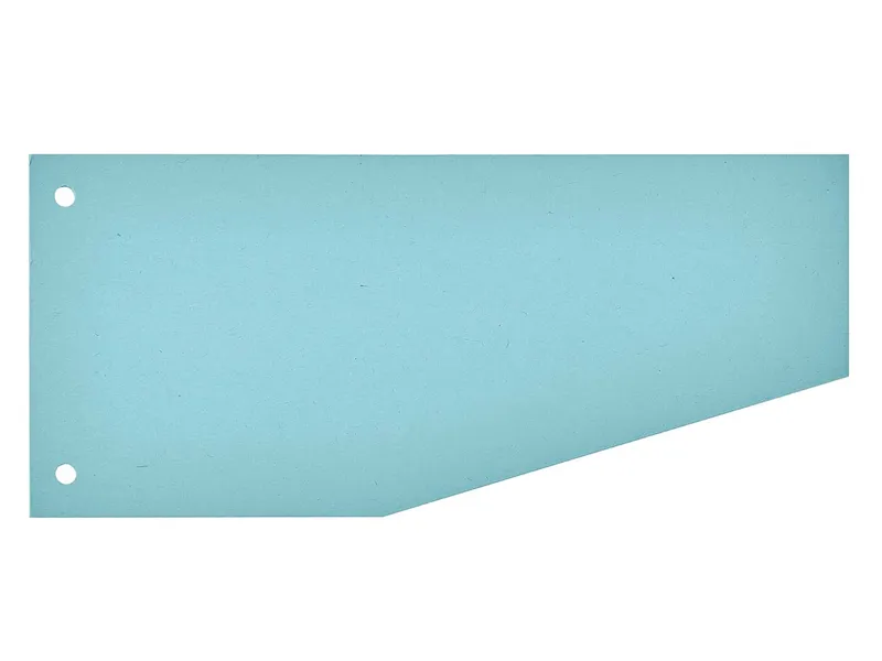 100 Trennstreifen 'Trapez' blau – Produktbild 1 von 1