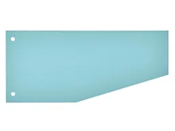 100 Trennstreifen 'Trapez' blau – Produktbild 1 von 1