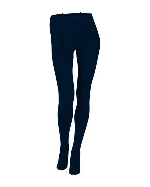 grödo grödo Damen Fein Strumpfhose Blickdicht Bio Baumwolle mit Elasthan, Nautic, – Produktbild 1 von 4