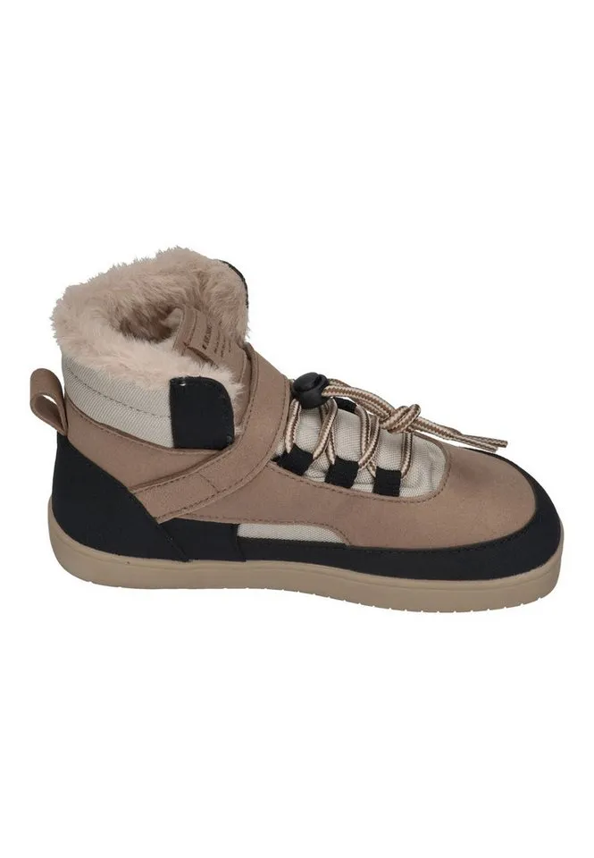 Muris BALTIC Junior Barfußschuh warm taupe, Braun, – Produktbild 4 von 5