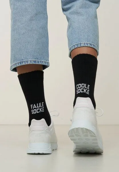 recolution Socken aus Bio-Baumwoll Mix - HOVEA COOL - recolution, Schwarz, – Produktbild 1 von 2