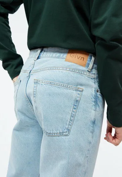 Givn Berlin Givn Berlin Jeanshose GBYANNICK relaxed aus Bio-Baumwolle, Light blue, – Produktbild 4 von 4