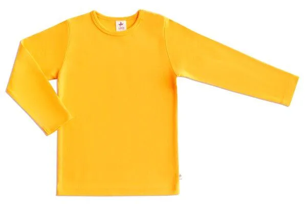 Leela Cotton Leela Cotton Langarmshirt, Sonnengelb, – Produktbild 2 von 2