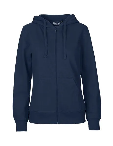 Neutral® - 3FREUNDE Neutral® - 3FREUNDE Frauen Hoodie Zipped, Navy, – Produktbild 1 von 4