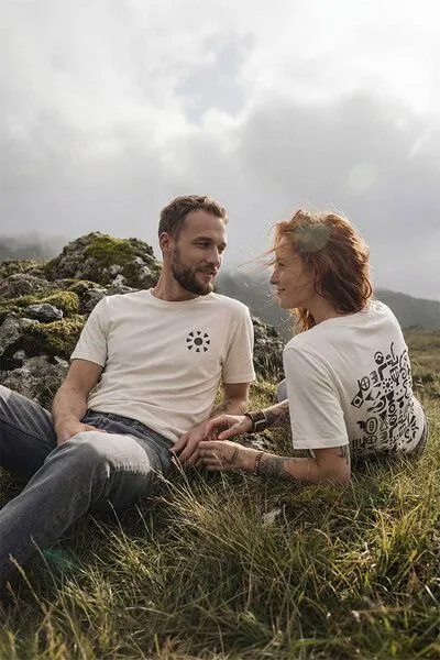 KOKOworld KOKOworld T-Shirt Crow, Nature sun&soil (natur), – Produktbild 1 von 4