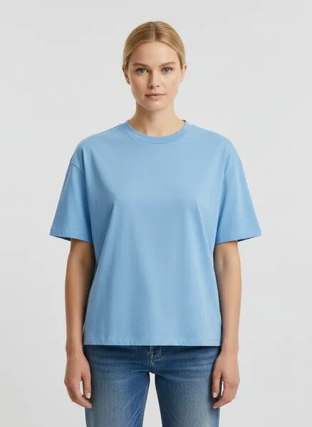 UNIPOLAR UNIPOLAR Boxy T-Shirt Modell: Novice, White, – Produktbild 3 von 4