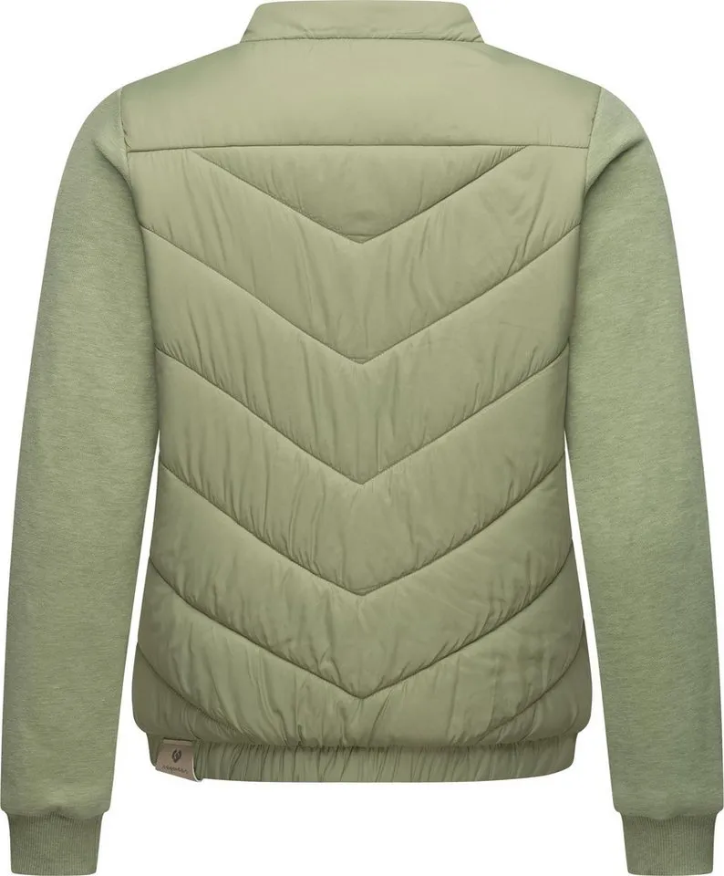 ragwear ragwear Outdoorjacke Zabava Leichte gesteppte Übergangsjacke mit weichen Ärmeln, Grün, – Produktbild 4 von 5