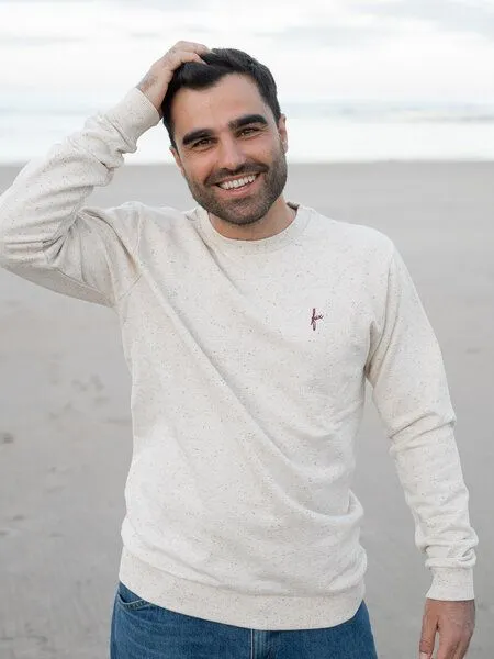 FUXBAU FUXBAU Männer fux Sweater - highlights beige, Highlights beige, – Produktbild 1 von 4